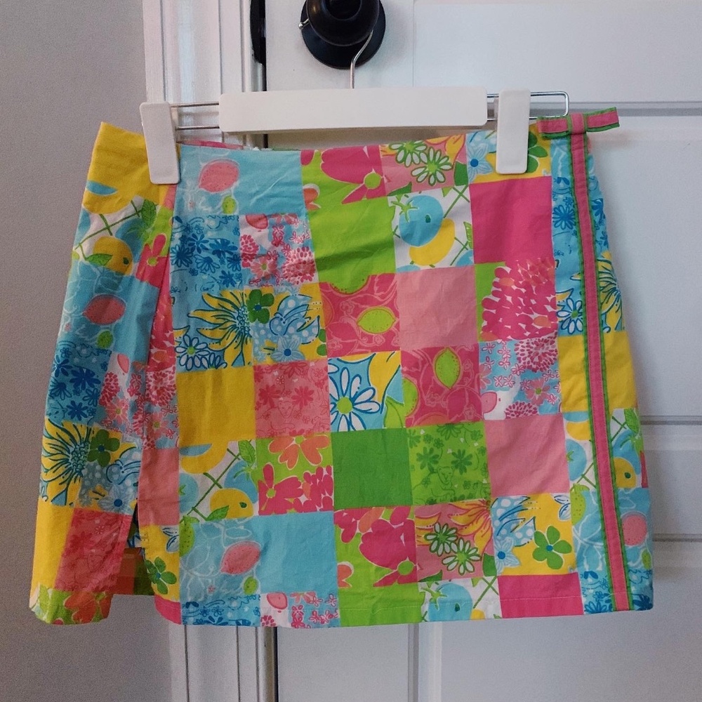vintage lilly pulitzer skort